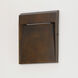 Steps LED 9.5 inch Antique Bronze Outdoor Wall Mount