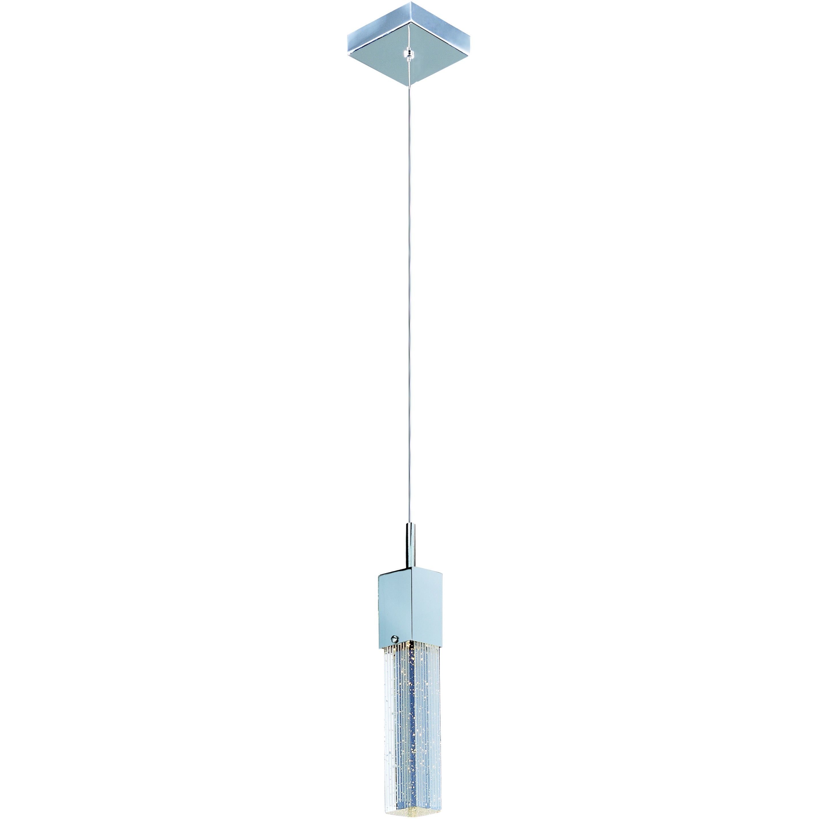 Fizz III LED 4.75 inch Polished Chrome Mini Pendant Ceiling Light