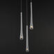 Stillo LED 10 inch Satin Nickel Multi-Light Pendant Ceiling Light