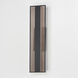 Interlace LED 24 inch Black and Aged Copper Outdoor Wall Mount
