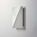 Alumilux Glow LED 8 inch Satin Aluminum ADA Wall Sconce Wall Light