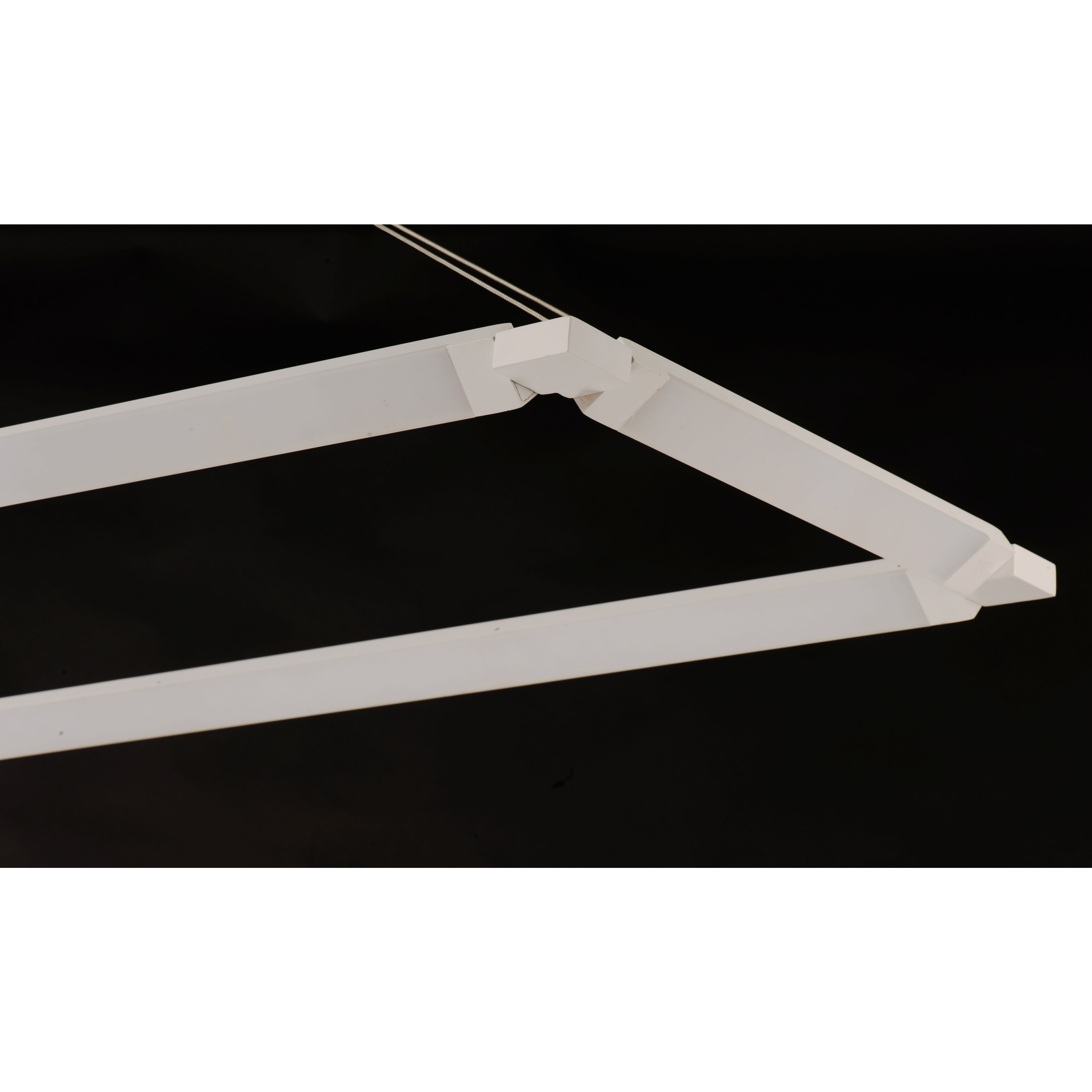 Rotator LED 18.75 inch Matte White Single Pendant Ceiling Light