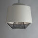 Phoenix LED 18.5 inch Gray and Black Single Pendant Ceiling Light
