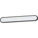Latitude LED 36 inch Black Bath Vanity Wall Light