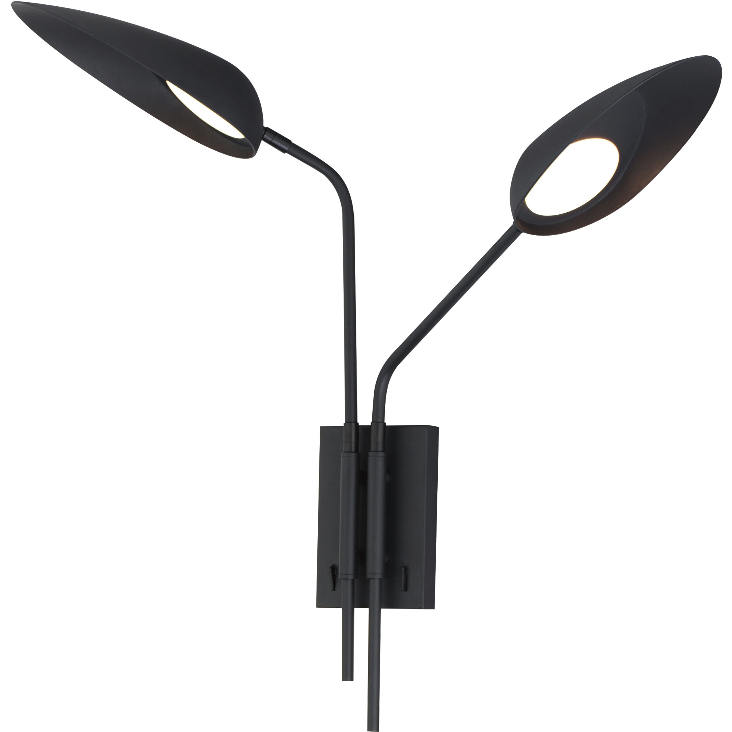Marsh LED 33.25 inch Black Wall Sconce Wall Light