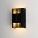 Rampart LED 5.5 inch Black Outdoor Wall Mount