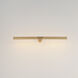 Dorian 15 watt 23 inch Gold Picture Light Wall Light