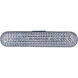 Brilliant 4 Light 24 inch Polished Chrome Bath Vanity Wall Light