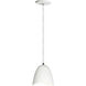 Sway LED 7 inch White Single Pendant Ceiling Light