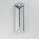 Folio LED 20 inch Satin Aluminum and White Outdoor Wall Mount