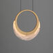 Lyra LED 8.75 inch Gold Bath Vanity Light Wall Light