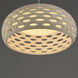 Cambria LED 21.5 inch Oyster Single Pendant Ceiling Light