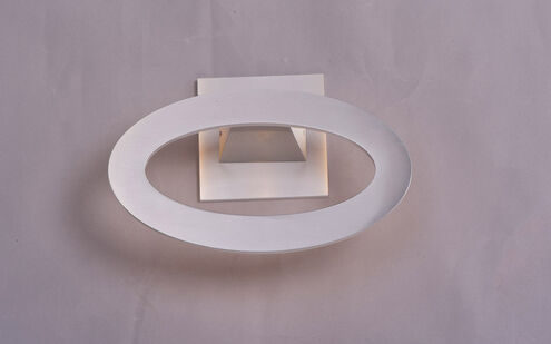 Alumilux Ellipse LED 10 inch Satin Aluminum ADA Wall Sconce Wall Light