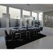 Spiral 9 Light 35 inch Polished Chrome Linear Pendant Ceiling Light