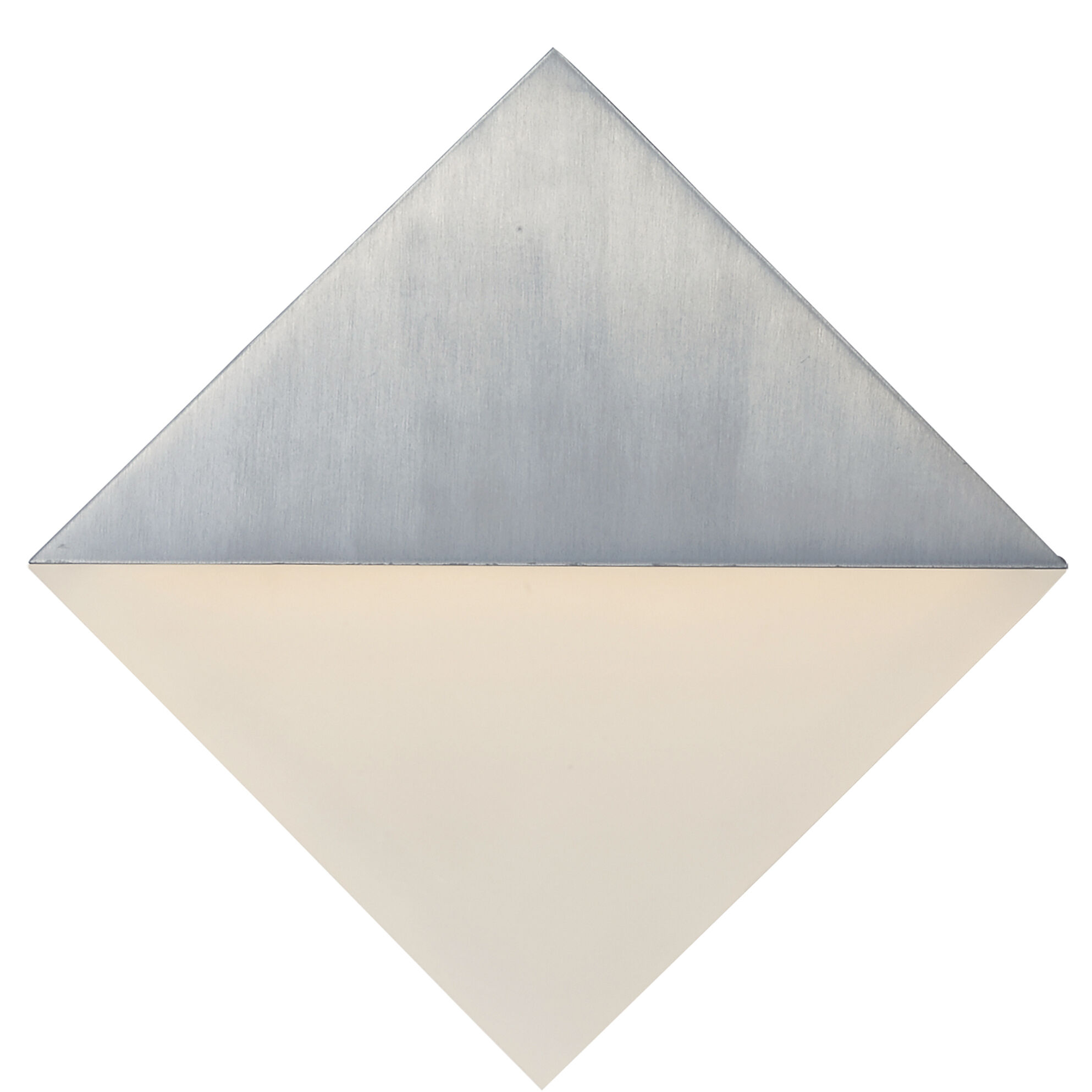 Alumilux Glow LED 8 inch Satin Aluminum ADA Wall Sconce Wall Light