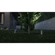 Alumilux Landscape 5.00 watt Satin Aluminum Outdoor Pathway Light