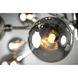 Asteroid LED 41.5 inch Polished Chrome Multi-Light Pendant Ceiling Light