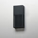 Grate LED 14 inch Black Outdoor Wall Mount
