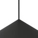 Pitch LED 29.5 inch Black Single Pendant Ceiling Light