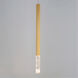 Diaphane LED 1.5 inch Gold Single Pendant Ceiling Light