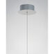 Reveal LED 2.75 inch Satin Nickel and Satin Brass Single Pendant Ceiling Light