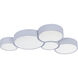 Cells LED LED 13 inch Matte White Flush Mount Ceiling Light
