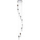 Fizz III LED 15.75 inch Polished Chrome Multi-Light Pendant Ceiling Light