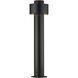 Reveal 12-24 15.00 watt Black Outdoor Pathway Light