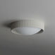 Souffle LED 13.75 inch Chaulk White Flush Mount Ceiling Light