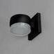 Modular LED 5 inch Black Outdoor Wall Mount