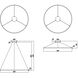 Groove 5CCT LED 60 inch Brushed Aluminum Ring Pendant Ceiling Light