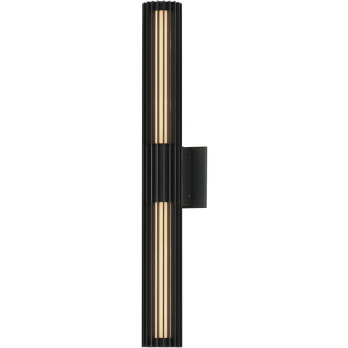 Citadel LED 28 inch Black Outdoor Wall Mount