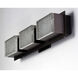 Pizzazz LED LED 22.75 inch Coffee Bath Vanity Wall Light