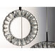Charm LED 15.25 inch Polished Chrome Multi-Light Pendant Ceiling Light