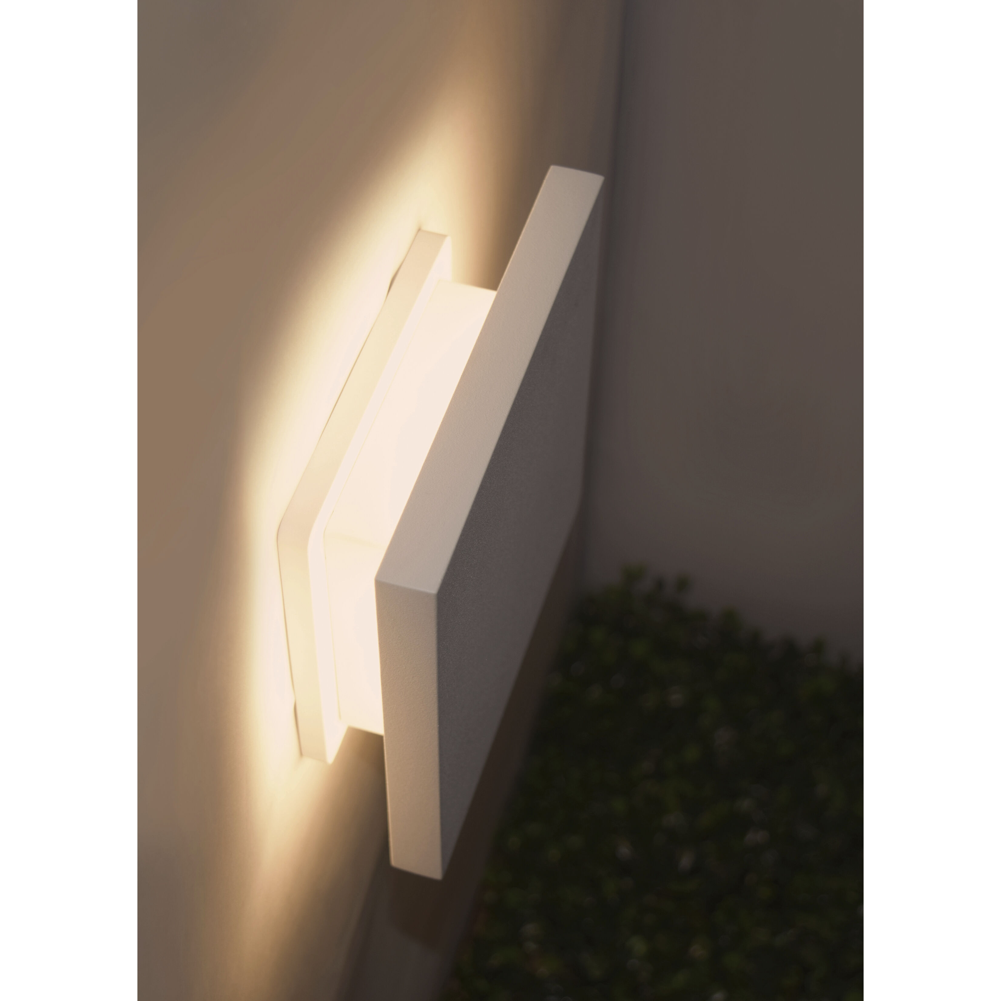 Alumilux Tau LED 6 inch White Outdoor Wall Sconce