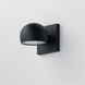 Modular LED 5 inch Black Outdoor Wall Sconce