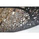 Inca 7 Light 15.75 inch Bronze Flush Mount Ceiling Light in Cognac