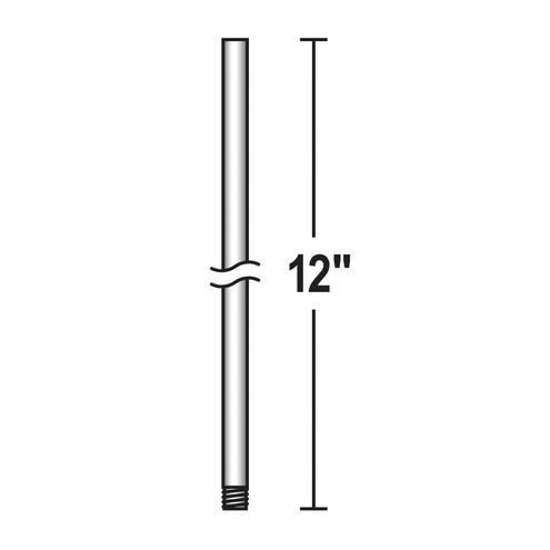 Signautre Black Extension Rod