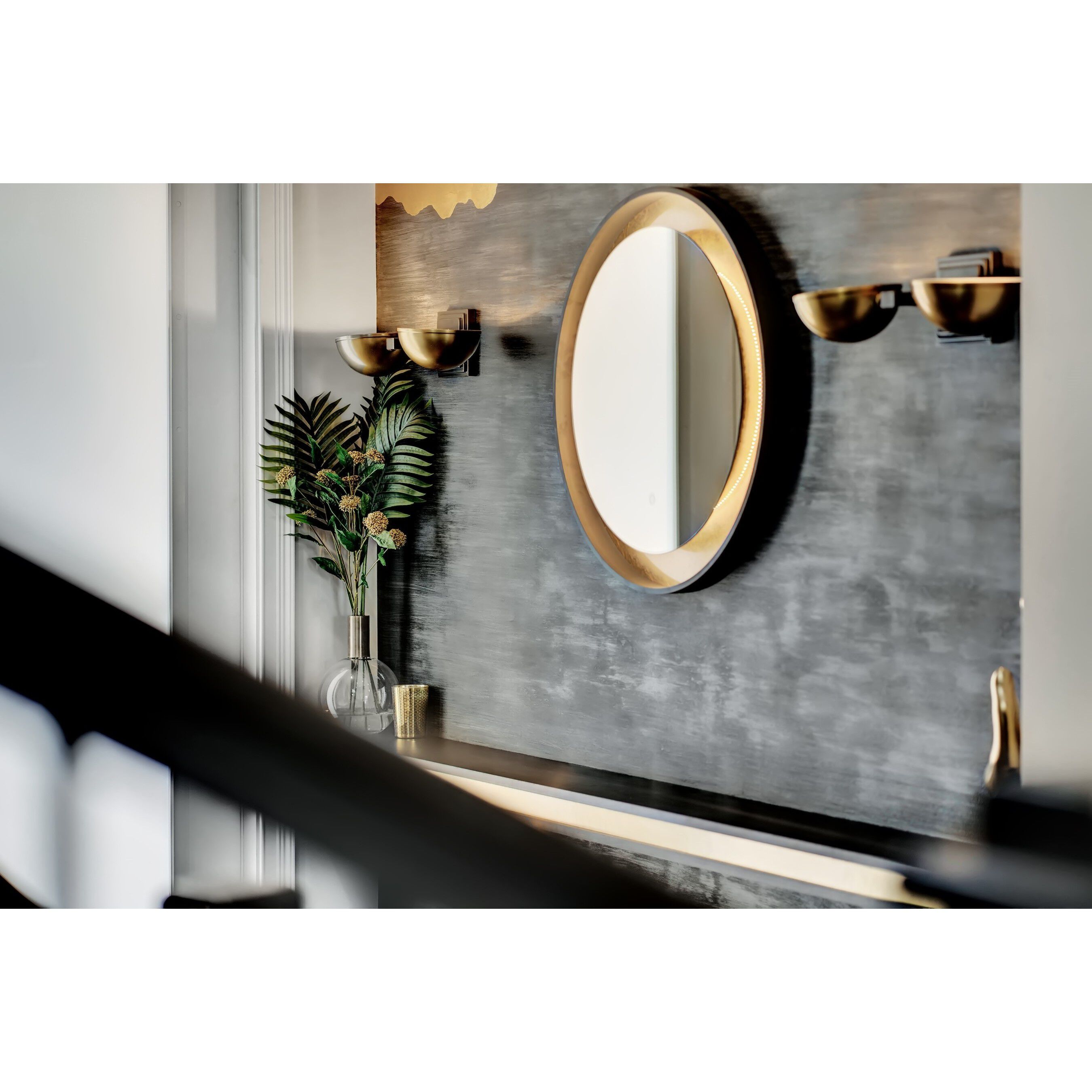 Floating led mirror hotsell
