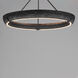 Geist LED 35.5 inch Black Ring Pendant Ceiling Light
