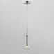 Larmes LED LED 4.75 inch Polished Chrome Single Pendant Ceiling Light
