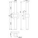 Reveal Outdoor LED 20 inch Black Outdoor Wall Mount