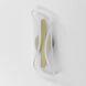 Manta LED 4.75 inch Gold ADA Wall Sconce Wall Light