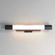 Canello LED 30 inch Black Outdoor Wall Mount