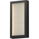 Highlander LED 6 inch Black Outdoor Flush Mount