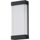 Acropolis LED 18 inch Black Outdoor Wall Mount