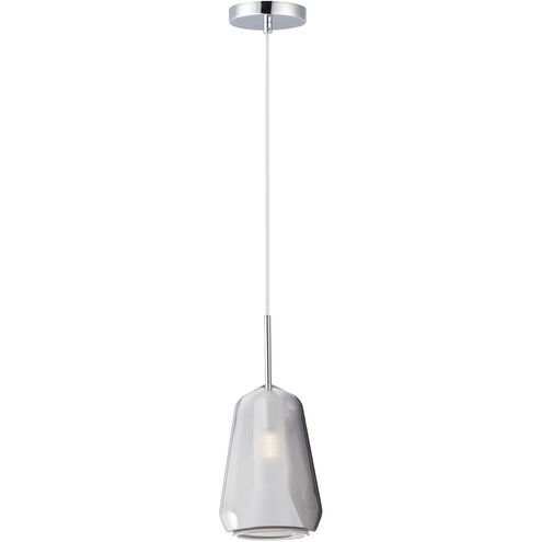 Deuce LED 5.5 inch Polished Chrome Single Pendant Ceiling Light