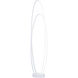 Phase LED 55.75 inch 53.00 watt Matte White Floor Lamp Portable Light