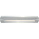 Alumilux Sconce LED 24 inch Satin Aluminum Wall Sconce Wall Light