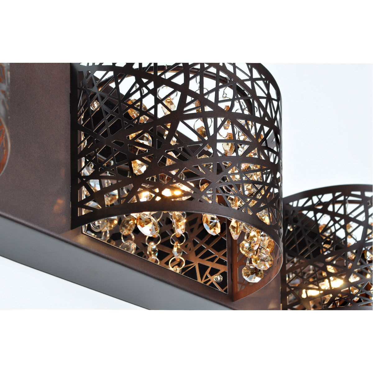 Inca 3 Light 24 inch Bronze Bath Vanity Light Wall Light